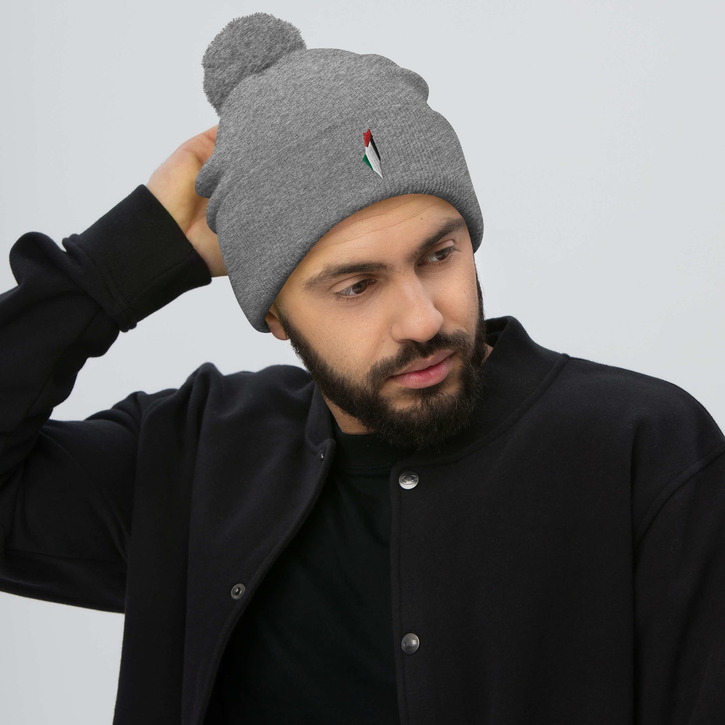 Palestinian Map Pom-Pom Beanie By Halal Cultures