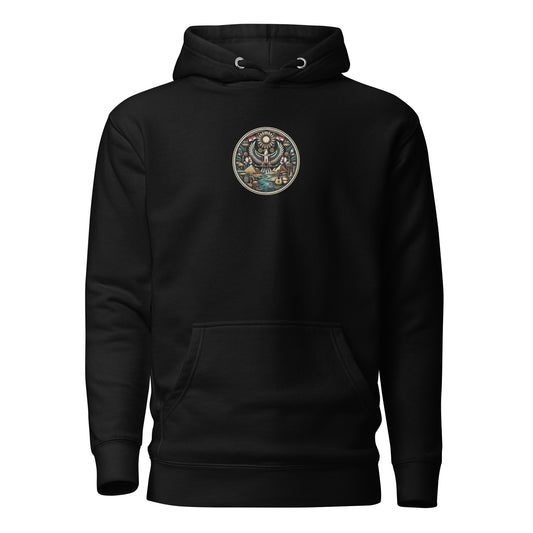 Egyptian Patch 001 Hoodie By Halal Cultures