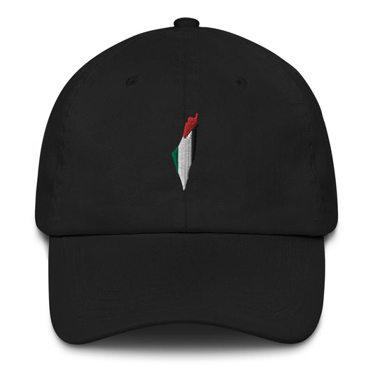 Palestine Map Dad Cap By Halal Cultures