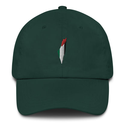 Palestine Map Dad Cap By Halal Cultures