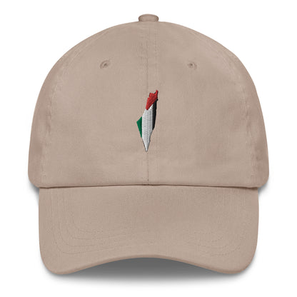Palestine Map Dad Cap By Halal Cultures