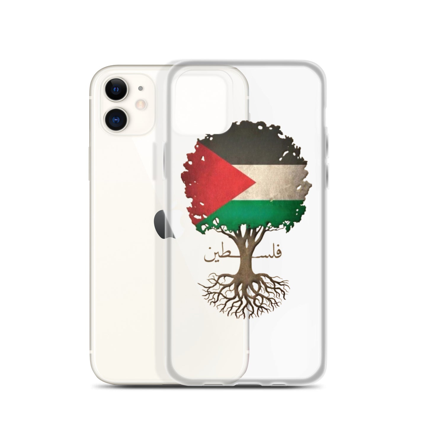 Olive Tree Branch Palestine Clear Case for iPhone®