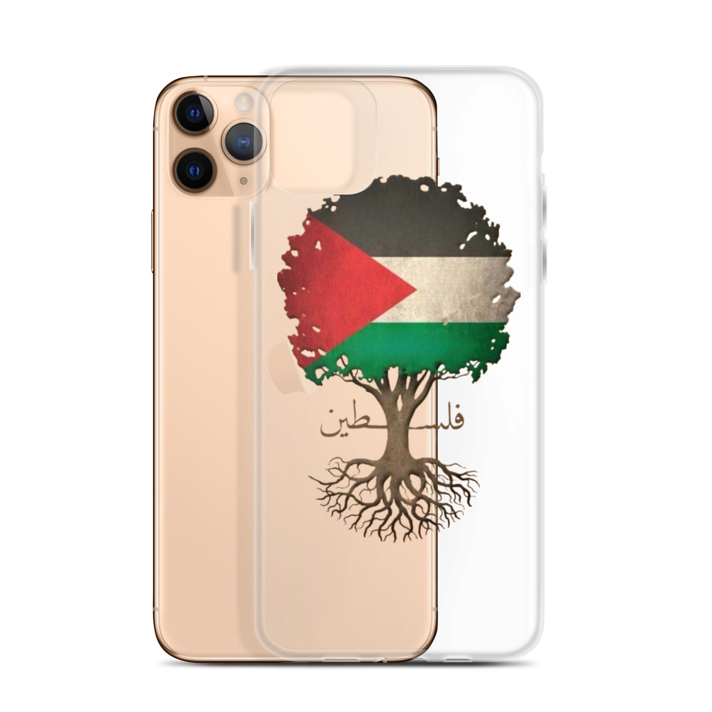Olive Tree Branch Palestine Clear Case for iPhone®
