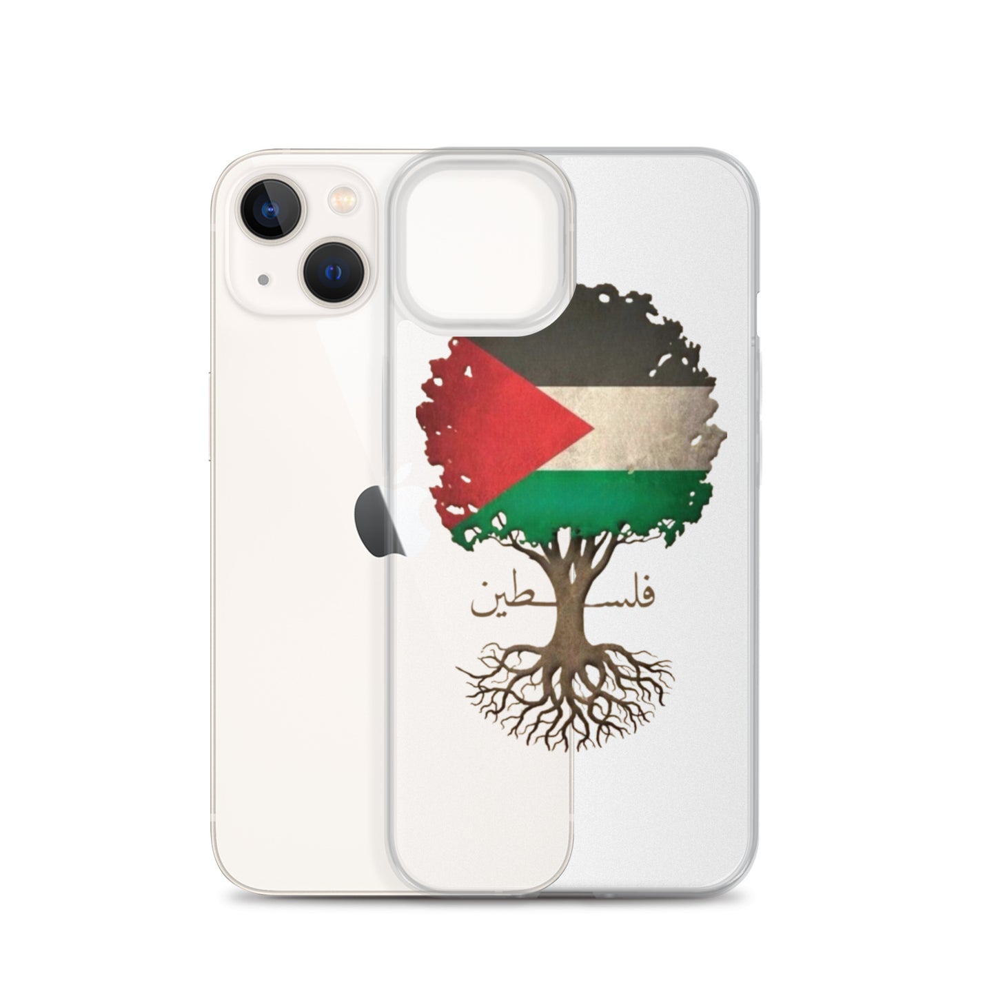 Olive Tree Branch Palestine Clear Case for iPhone®