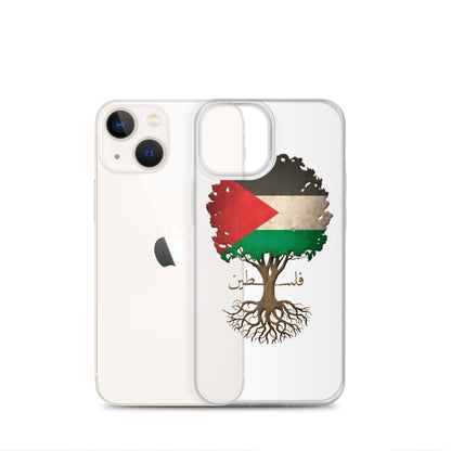Olive Tree Branch Palestine Clear Case for iPhone®