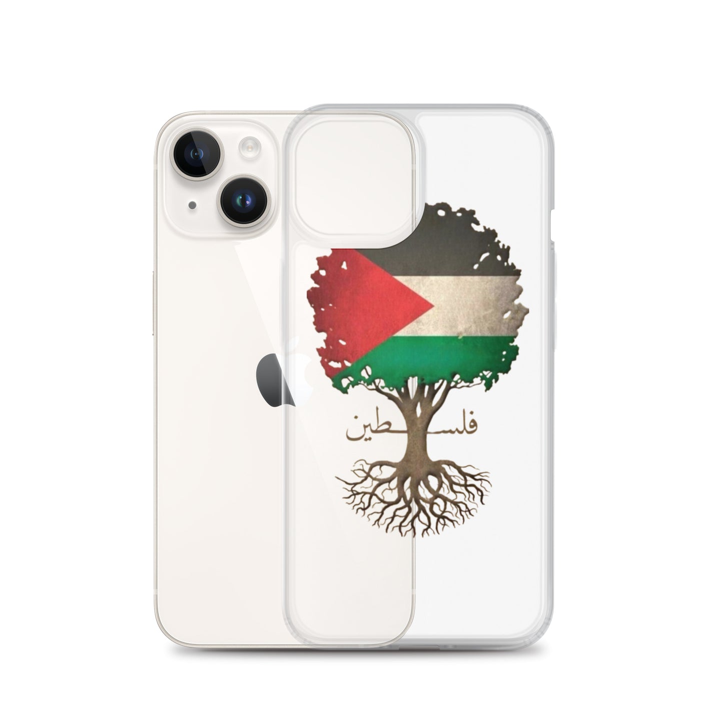 Olive Tree Branch Palestine Clear Case for iPhone®