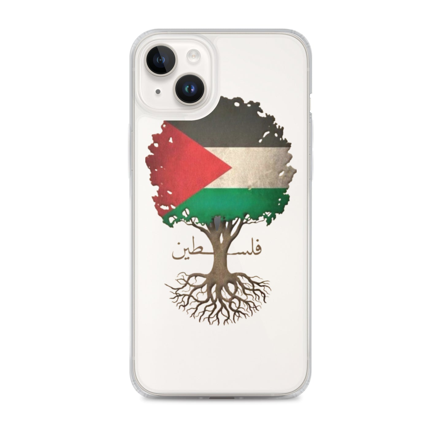 Olive Tree Branch Palestine Clear Case for iPhone®