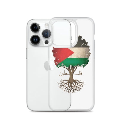 Olive Tree Branch Palestine Clear Case for iPhone®