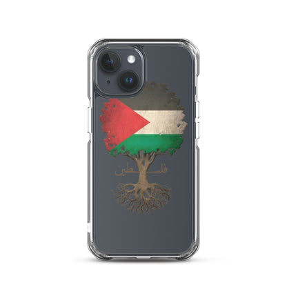 Olive Tree Branch Palestine Clear Case for iPhone®