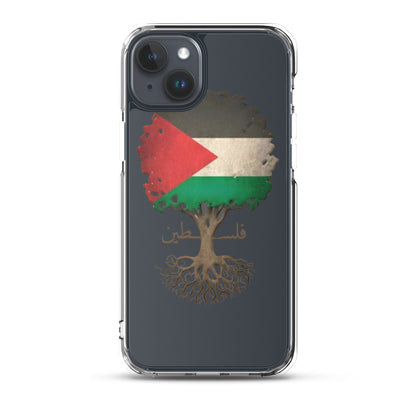Olive Tree Branch Palestine Clear Case for iPhone®
