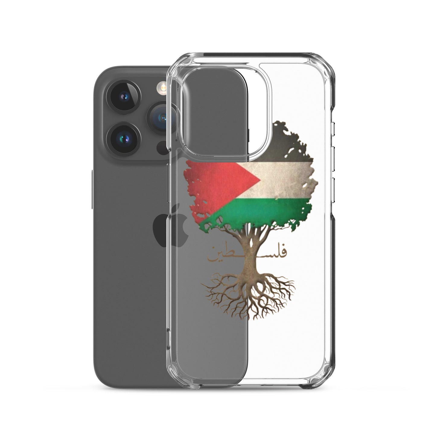 Olive Tree Branch Palestine Clear Case for iPhone®