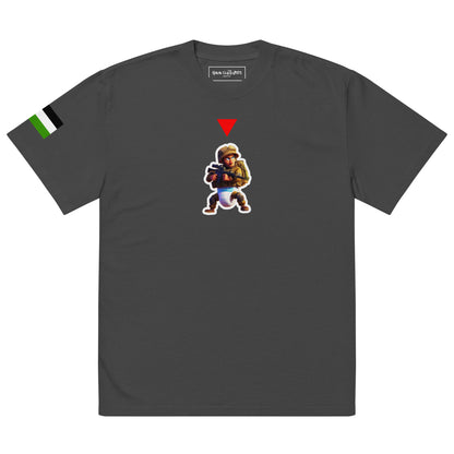 Diaper Forces Oversized faded T-shirt By Halal Cultures