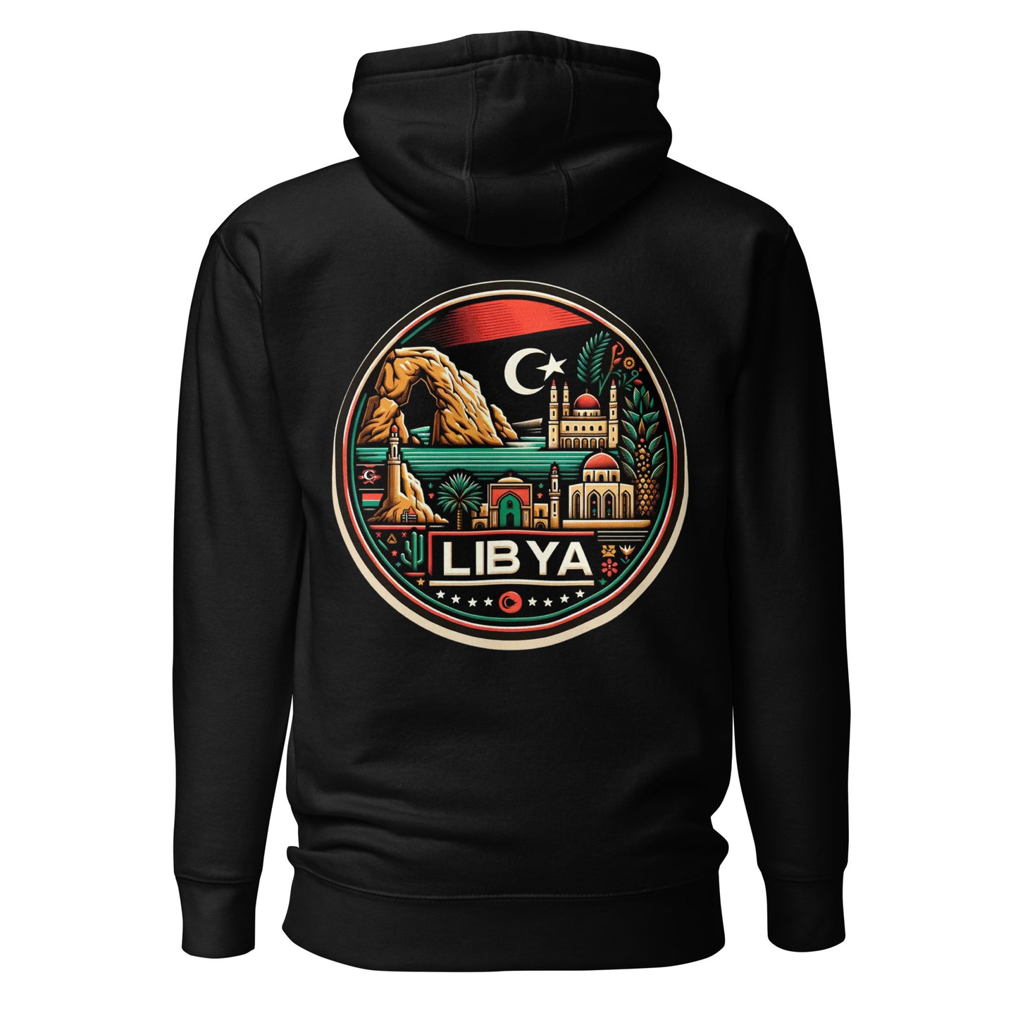 Libyan Rep 001 Hoodie By Halal Cultures