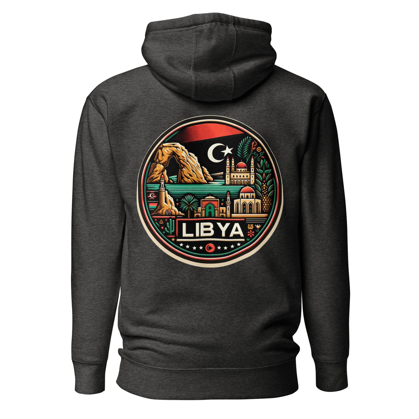 Libyan Rep 001 Hoodie By Halal Cultures