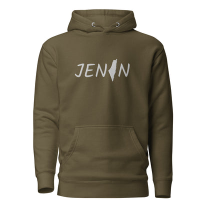 Jenin and Map Hoodie By Halal Cultures