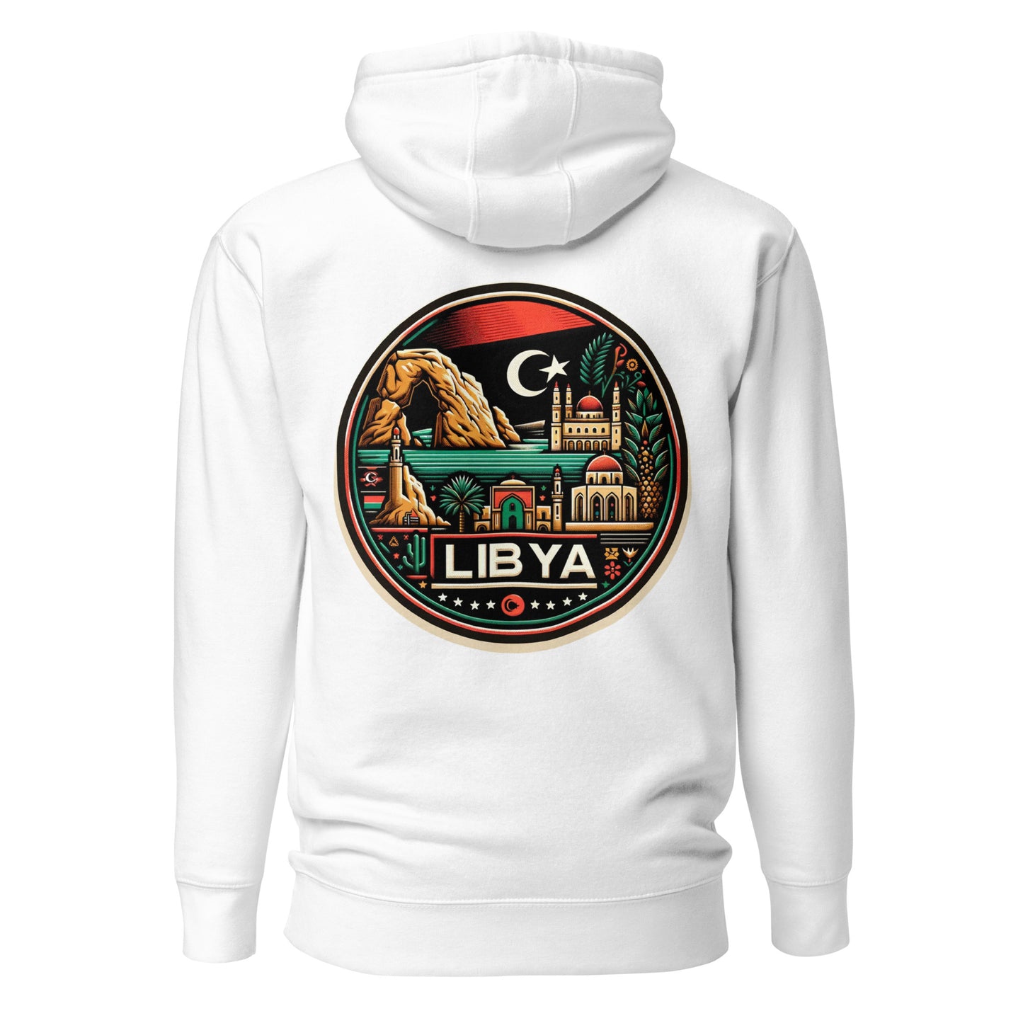 Libyan Rep 001 Hoodie By Halal Cultures